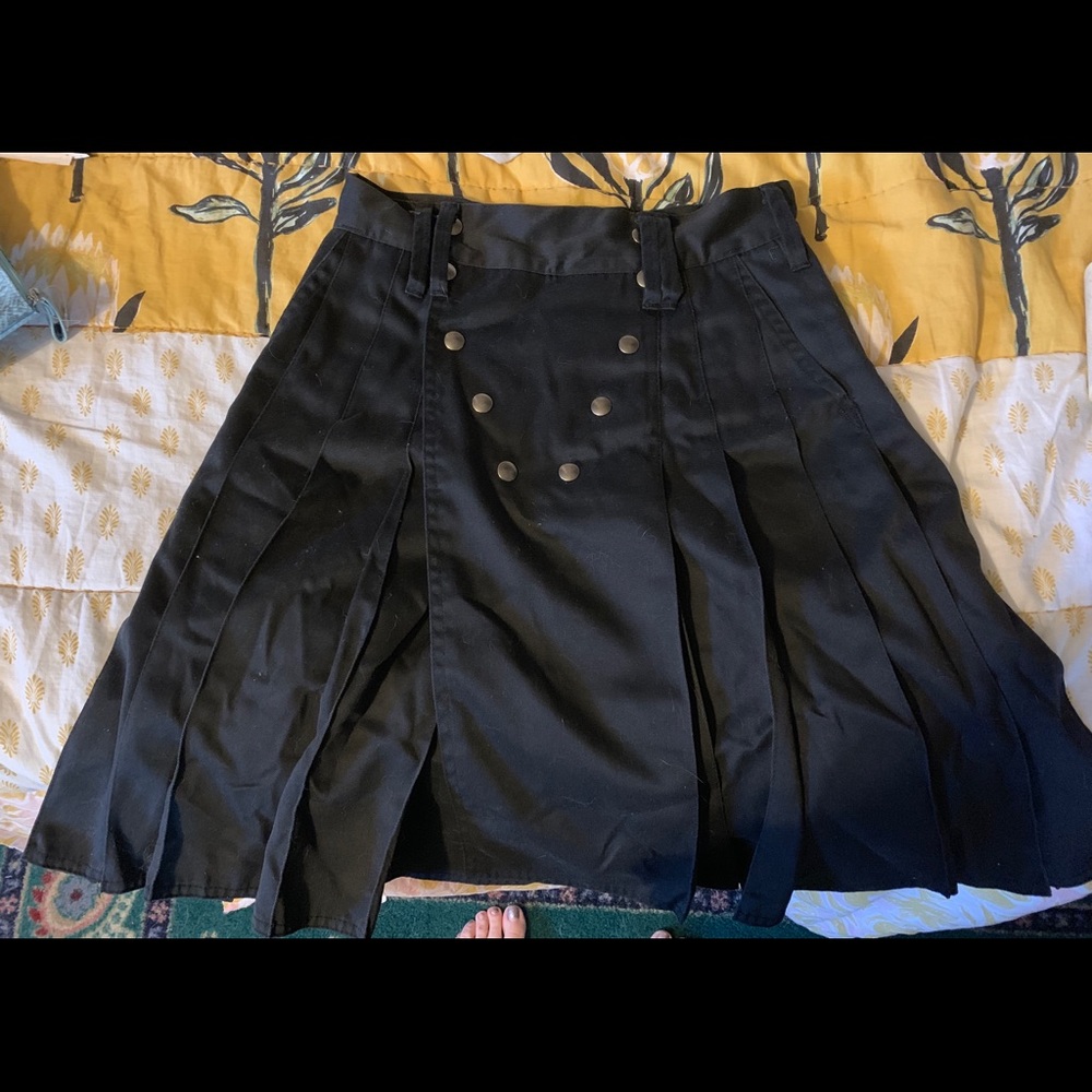 Utilikilt Perfect Condition Black Size 29